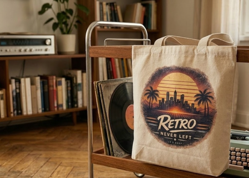 Tote bag Retro