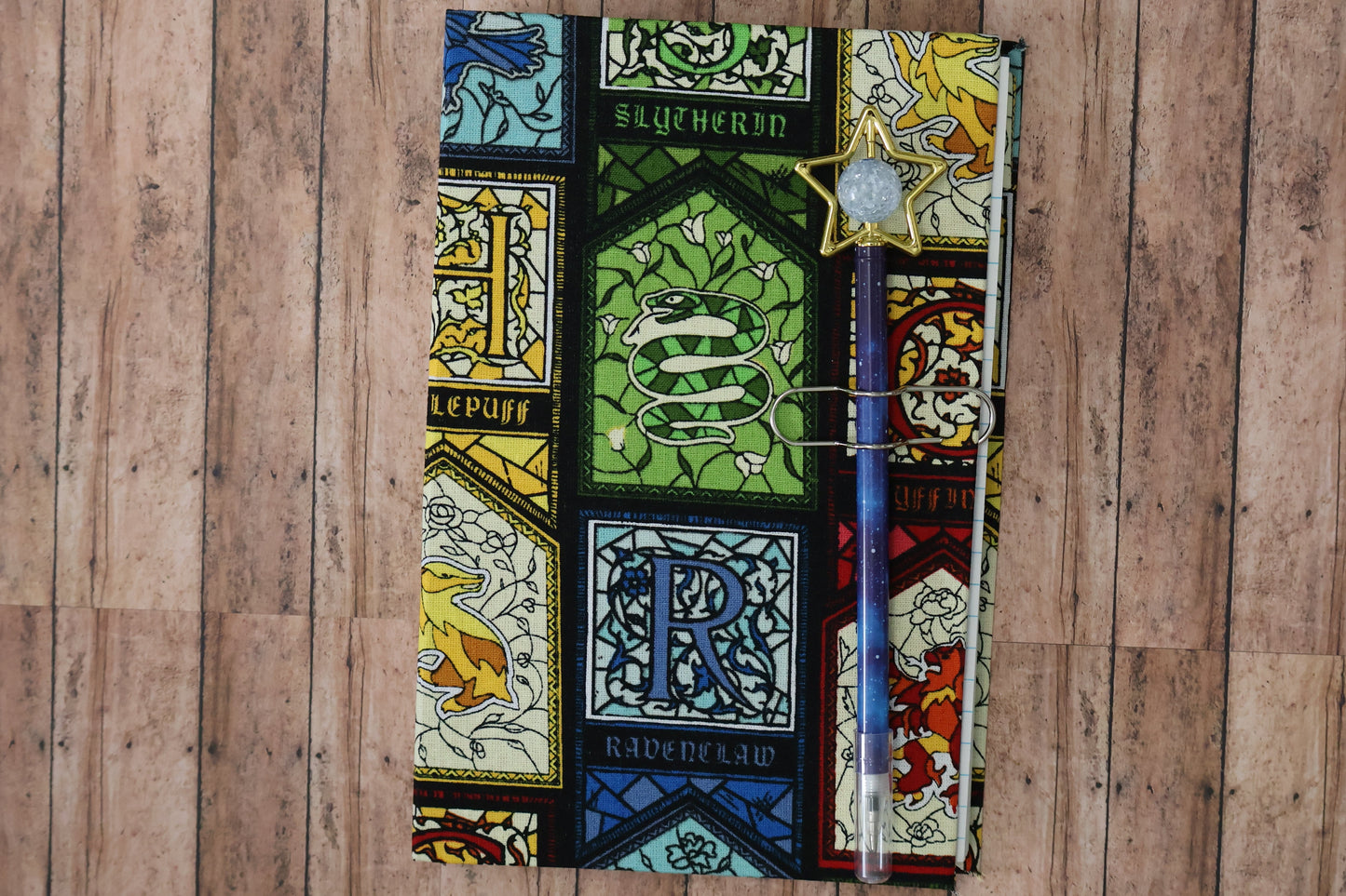 Picture of different wizardry houses of a famous wizard school for wizards.