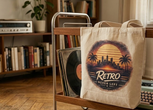 Tote Bag Retro Never Left