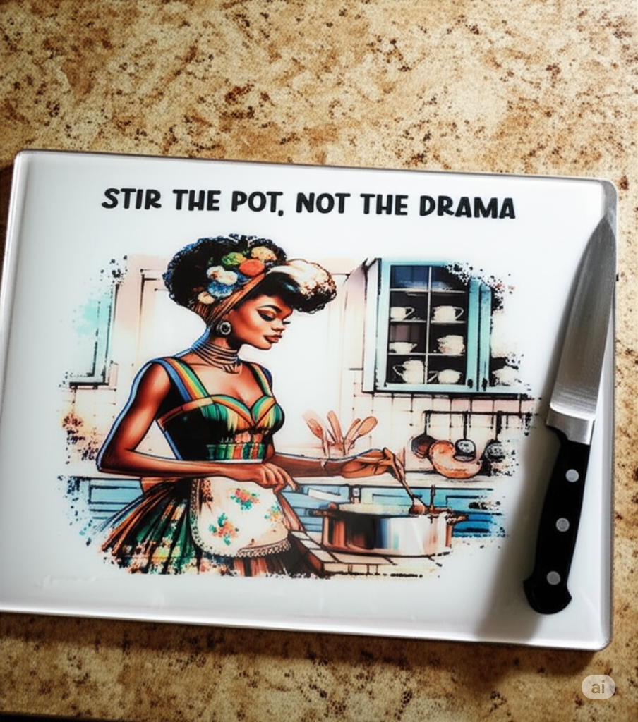 Glass Board Stir the Pot Large