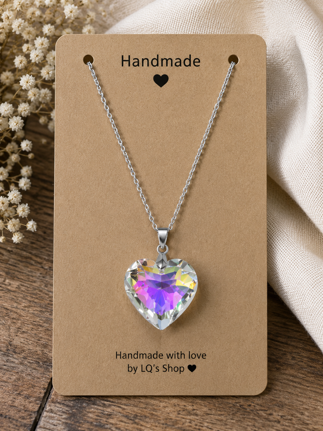 Crystal Heart Necklace