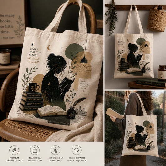 Tote Bag Books take you Places
