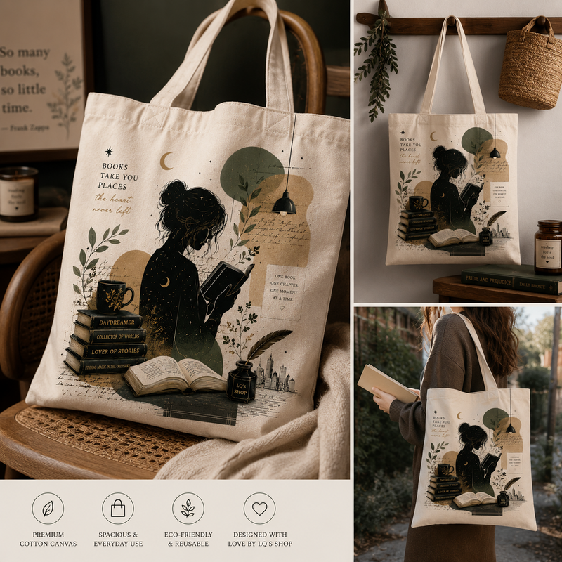 Tote Bag Books take you Places