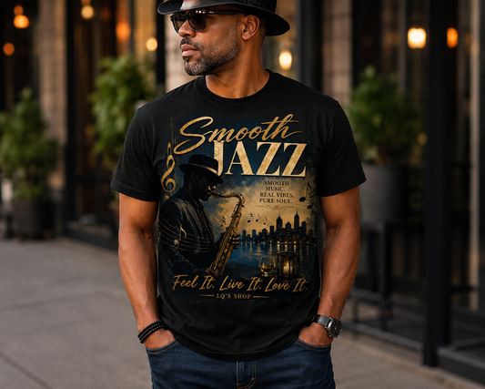 T-Shirt Smooth Jazz Graphic