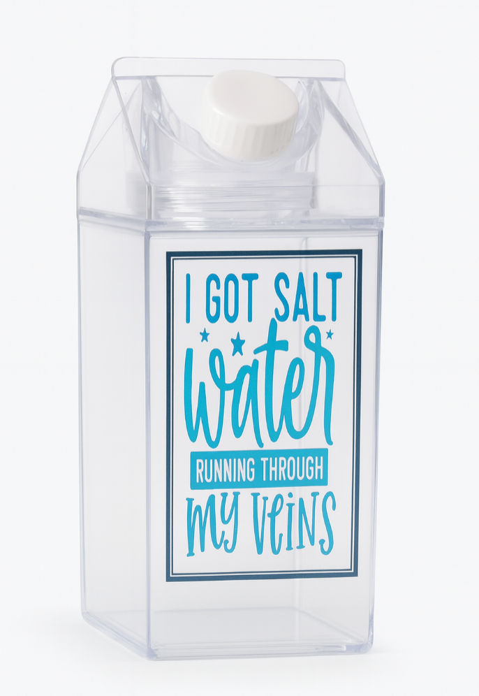 Milk Carton "Salt Water" small/Large