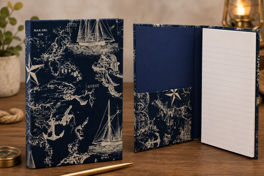 Personalized Notebook (Choose Your Fabric Cover)