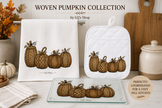 Kitchen Collection Woven Pumpkin